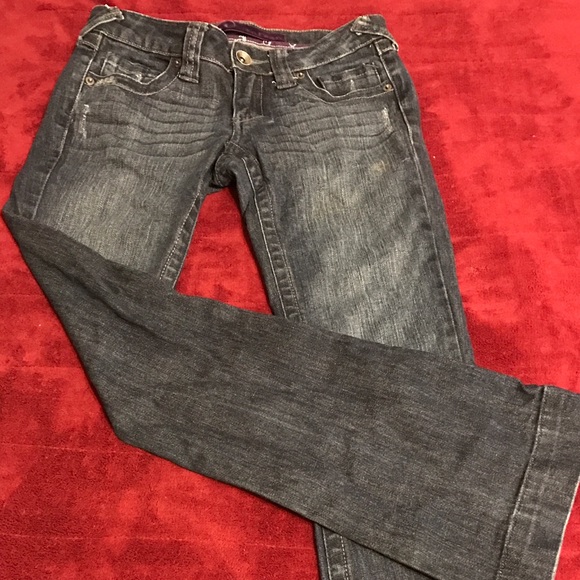 Refuge Jeans Size 1 Short Dark Wash Jeans EUC - Picture 3 of 8